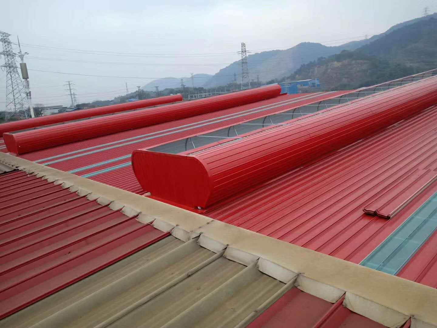 順坡式通風天窗/氣樓